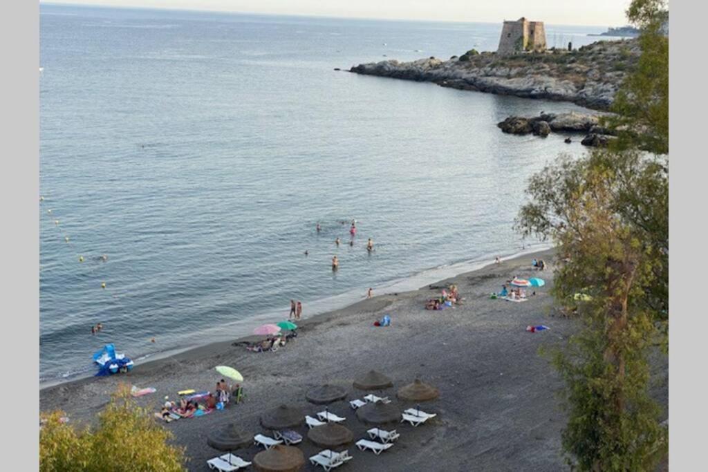 Magnifico Apartamento Con Vistas Al Mar, 1ª Linea Альмуньєкар Екстер'єр фото